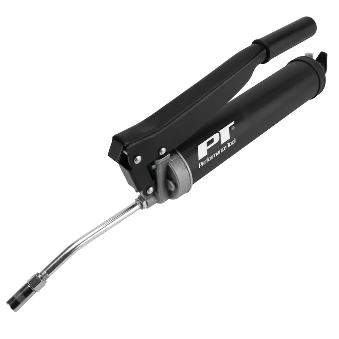 W54296 – PERFORM TOOL Grease Gun, Use With 3-Way Fill Grease Cartridge Lever Action Arm